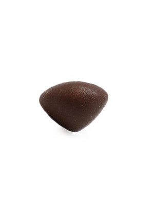 driehoeks-neus 12 mm soft bruin