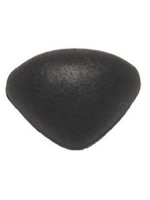 driehoeks-neus 12 mm soft zwart