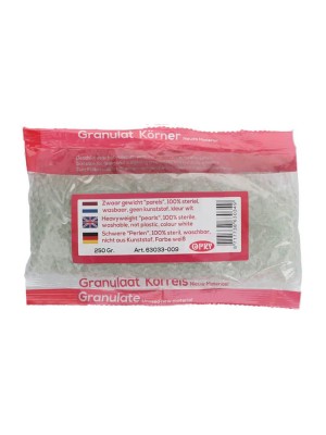 Zware glasparels Kleur: Wit 09 - 250 gram