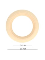 Houten ring 56 mm