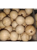 Houten Kralen  - 18 mm