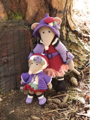 Haakpakket Funny bear Maggy en Paddy